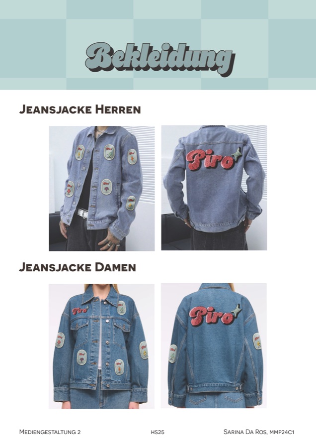 Piro – Bekleidung Mockup